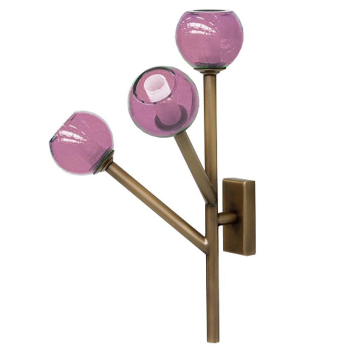Бра Last Night Wall Lamp Pink Латунь Розовый (Rose) Бра Last Night Wall Lamp Pink Латунь Розовый (Rose) в Тюмени | Loft Concept