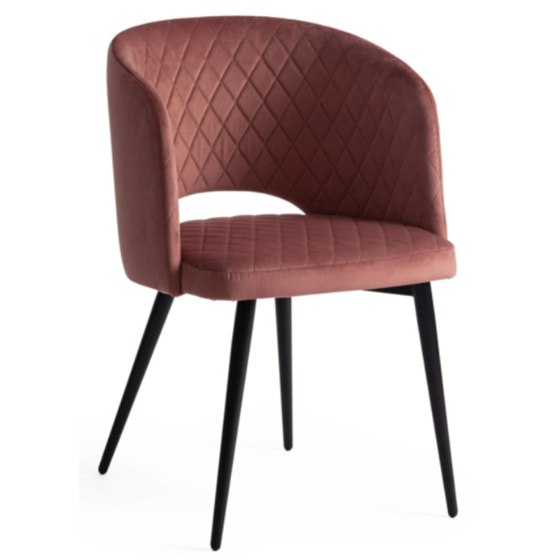 Стул Janice Coral Chair Коралловый Черный Стул Janice Coral Chair Коралловый Черный в Тюмени | Loft Concept