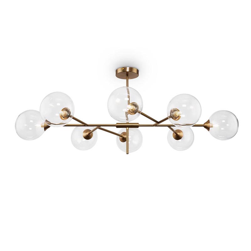 Потолочная люстра Gallotti & Radice Leaf Bronze 8 Бронза Потолочная люстра Gallotti & Radice Leaf Bronze 8 Бронза в Тюмени | Loft Concept