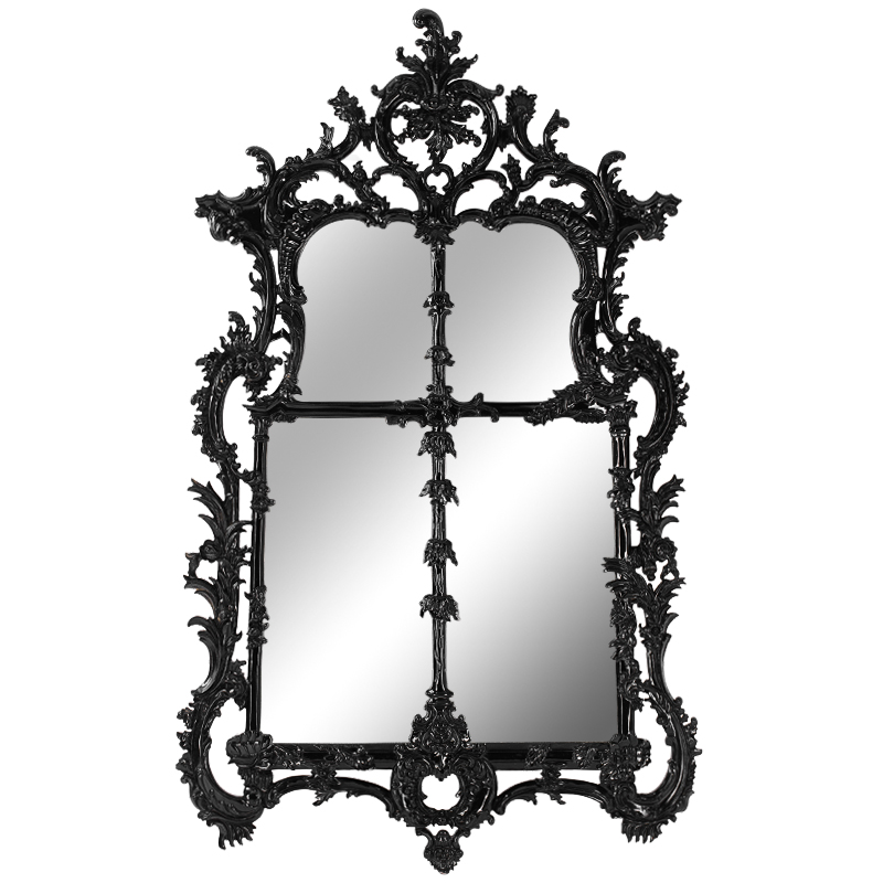 Зеркало Emblemes Mirror Black Wood Черный Зеркало Emblemes Mirror Black Wood Черный в Тюмени | Loft Concept