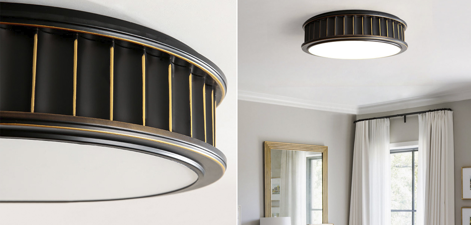 Потолочный светильник Drum Ceiling Lamp Потолочный светильник Drum Ceiling Lamp - Loft-Concept в Тюмени