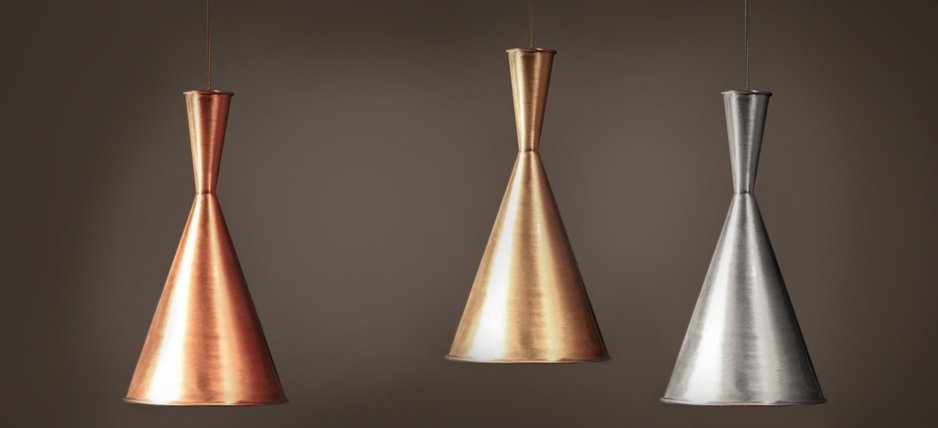 Подвесной светильник Copper Pendant Lamp Beat Light Tall Подвесной светильник Copper Pendant Lamp Beat Light Tall - Loft-Concept в Тюмени