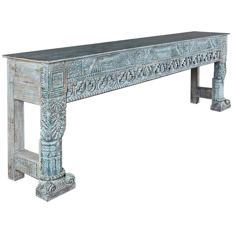 Консоль Arnav Console Винтажный голубой Консоль Arnav Console Винтажный голубой в Тюмени | Loft Concept