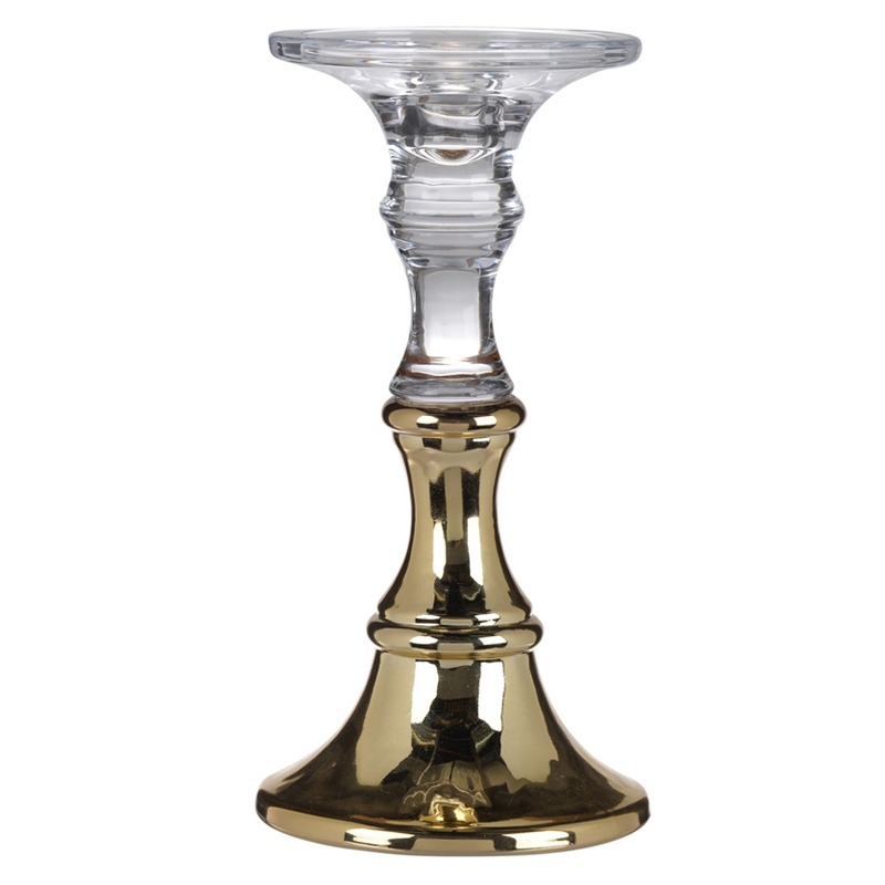 Подсвечник Eugenie Candlestick 24 Глянцевое золото Подсвечник Eugenie Candlestick 24 Глянцевое золото в Тюмени | Loft Concept