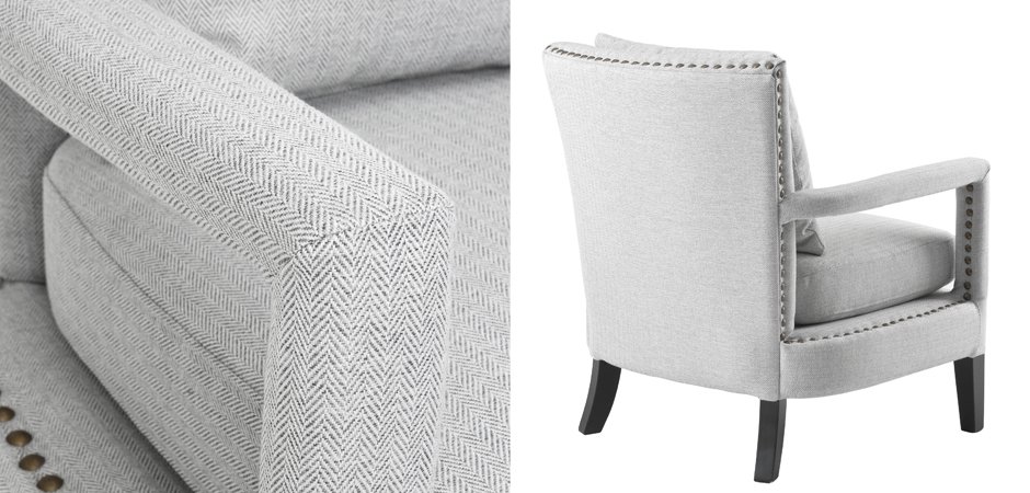 Кресло Eichholtz Chair Gregory Light Grey Кресло Eichholtz Chair Gregory Light Grey - Loft-Concept в Тюмени