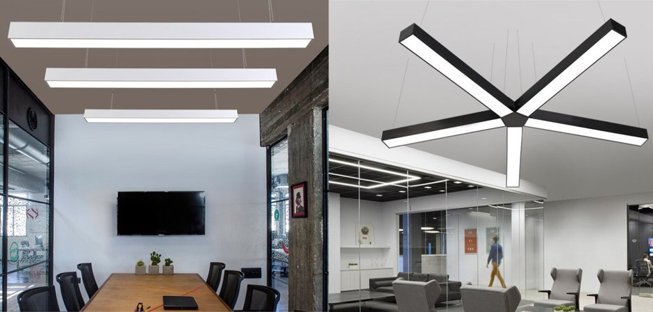 Люстра Led line pendant lamp Люстра Led line pendant lamp - Loft-Concept в Тюмени