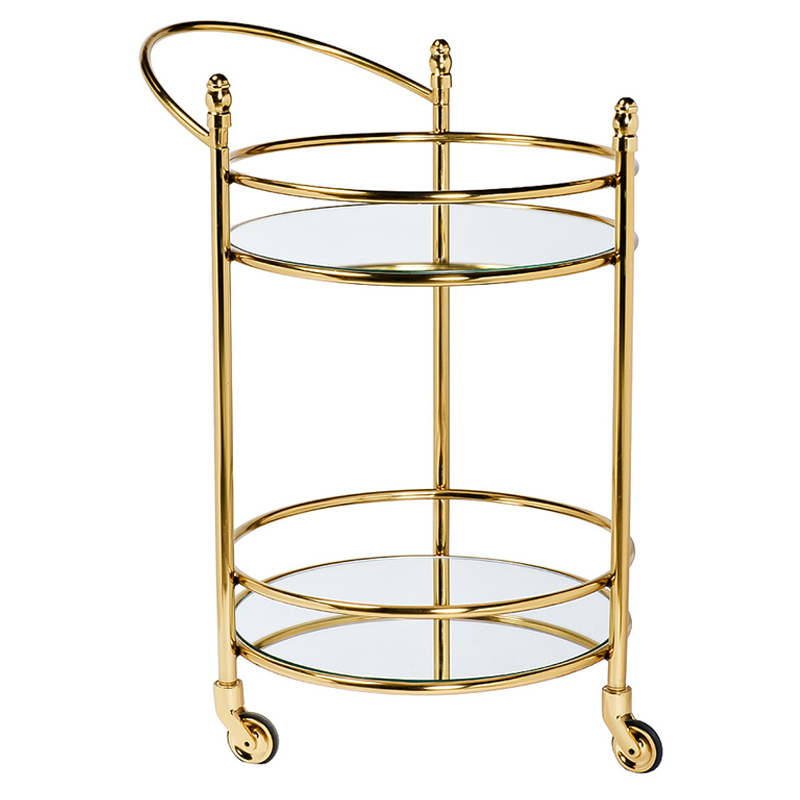Приставной стол Elsbet Side Table Глянцевое золото Приставной стол Elsbet Side Table Глянцевое золото в Тюмени | Loft Concept
