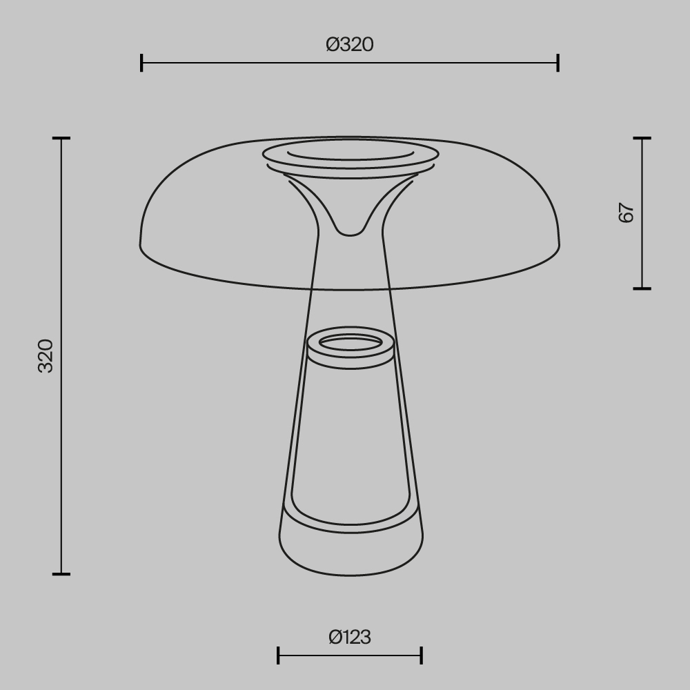 Настольный светильник Artefact 2700-4000К 8Вт в Тюмени