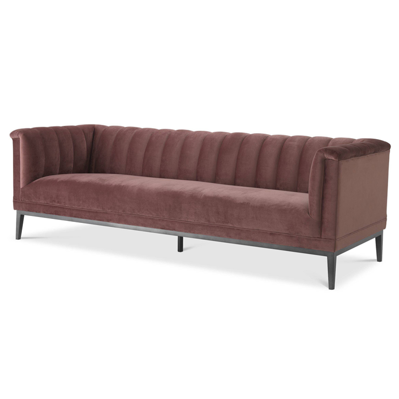 Диван Eichholtz Sofa Raffles rose Темная бронза Дымчатая Роза Диван Eichholtz Sofa Raffles rose Темная бронза Дымчатая Роза в Тюмени | Loft Concept