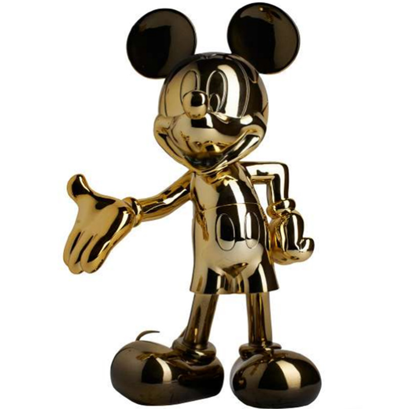 Статуэтка Mickey Mouse statuette gold Глянцевое золото Черный Статуэтка Mickey Mouse statuette gold Глянцевое золото Черный в Тюмени | Loft Concept