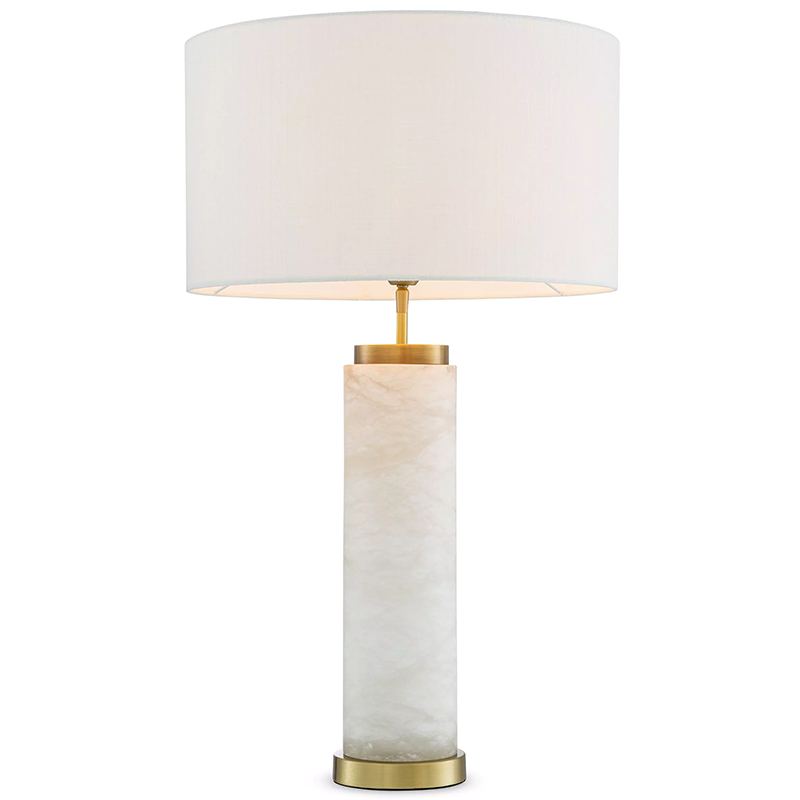 Настольная лампа Eichholtz Table Lamp Lxry Alabaster Белый Латунь Кремовый Настольная лампа Eichholtz Table Lamp Lxry Alabaster Белый Латунь Кремовый в Тюмени | Loft Concept