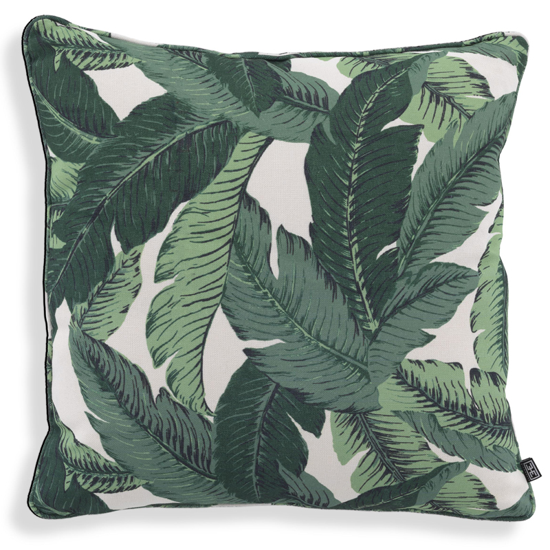 Подушка Eichholtz Pillow Mustique L Белый Зеленый Подушка Eichholtz Pillow Mustique L Белый Зеленый в Тюмени | Loft Concept