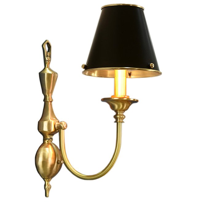 Бра Classic Monograms One Черный Латунь Бра Classic Monograms One Черный Латунь в Тюмени | Loft Concept