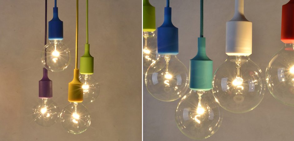 Подвесной светильник Muuto E27 Color Подвесной светильник Muuto E27 Color - Loft-Concept в Тюмени