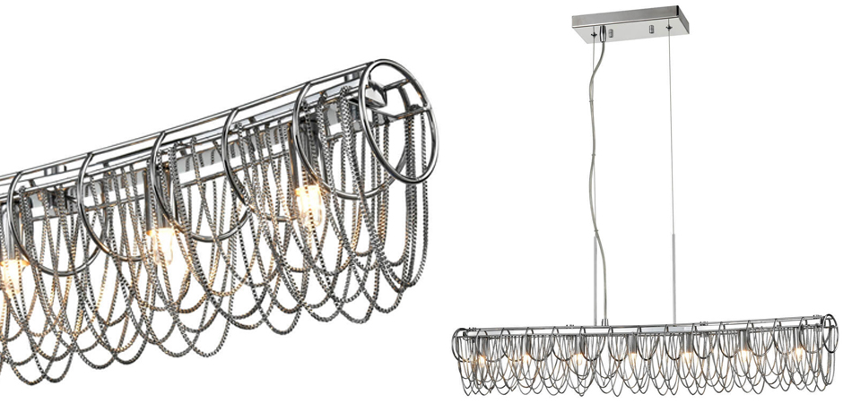 Люстра Spiral & Chains Chrome Люстра Spiral & Chains Chrome - Loft-Concept в Тюмени