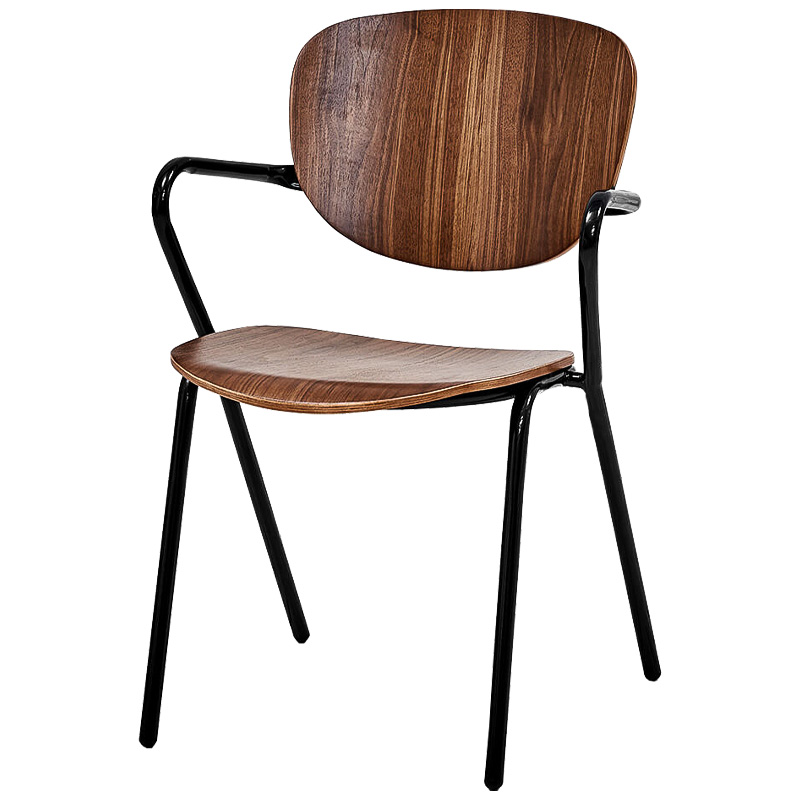 Стул Atol Loft Stool Черный Коричневый Стул Atol Loft Stool Черный Коричневый в Тюмени | Loft Concept