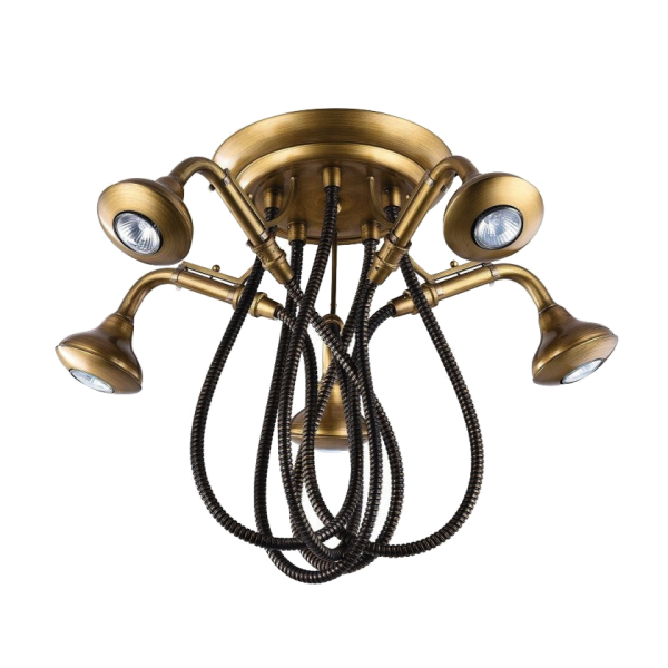 Потолочный светильник Octopus Hose Pendant Потолочный светильник Octopus Hose Pendant в Тюмени | Loft Concept