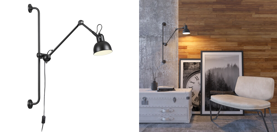 Спот Convenience Черный Спот Convenience Черный - Loft-Concept в Тюмени