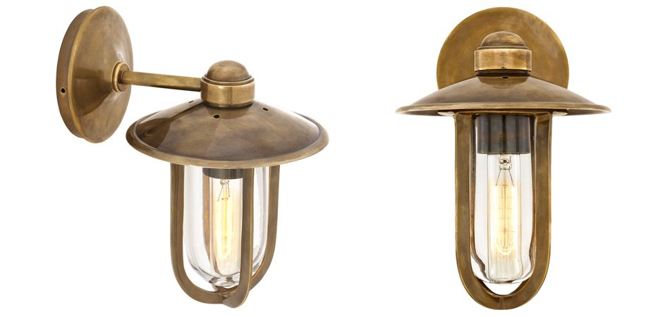 Бра Eichholtz Wall Lamp Seg Harbour Brass Бра Eichholtz Wall Lamp Seg Harbour Brass - Loft-Concept в Тюмени