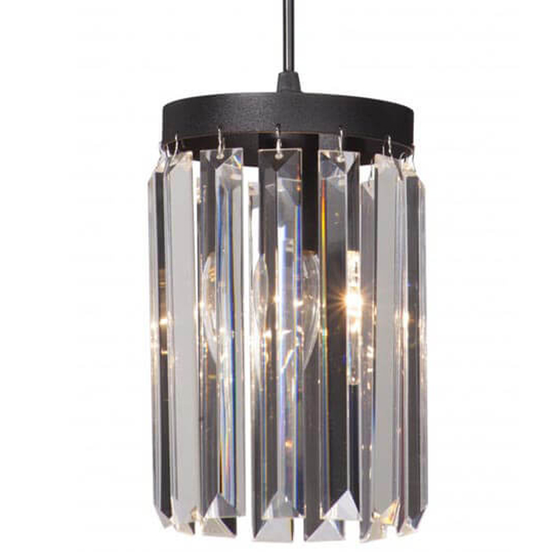Светильник ODEON CLEAR GLASS Pendant lamp Прозрачное Стекло D 12 Черный матовый Прозрачное Стекло Светильник ODEON CLEAR GLASS Pendant lamp Прозрачное Стекло D 12 Черный матовый Прозрачное Стекло в Тюмени | Loft Concept