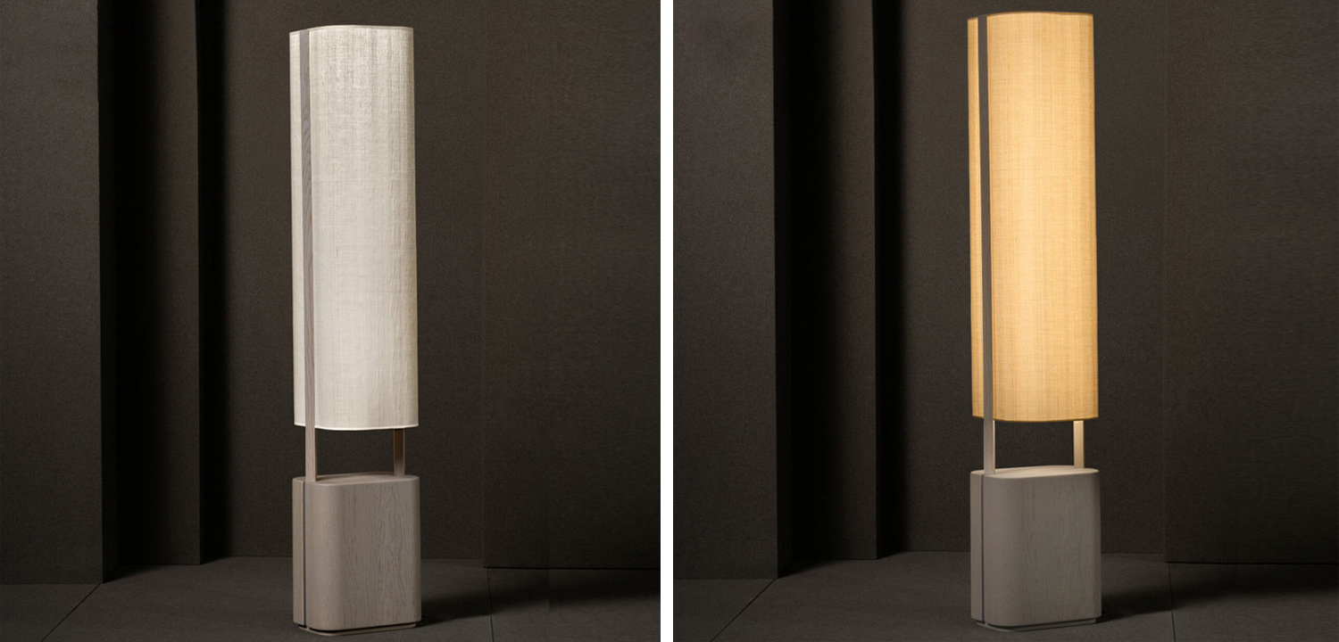 Дизайнерский торшер с деревянным основанием Keila Floor Lamp Wooden - фото