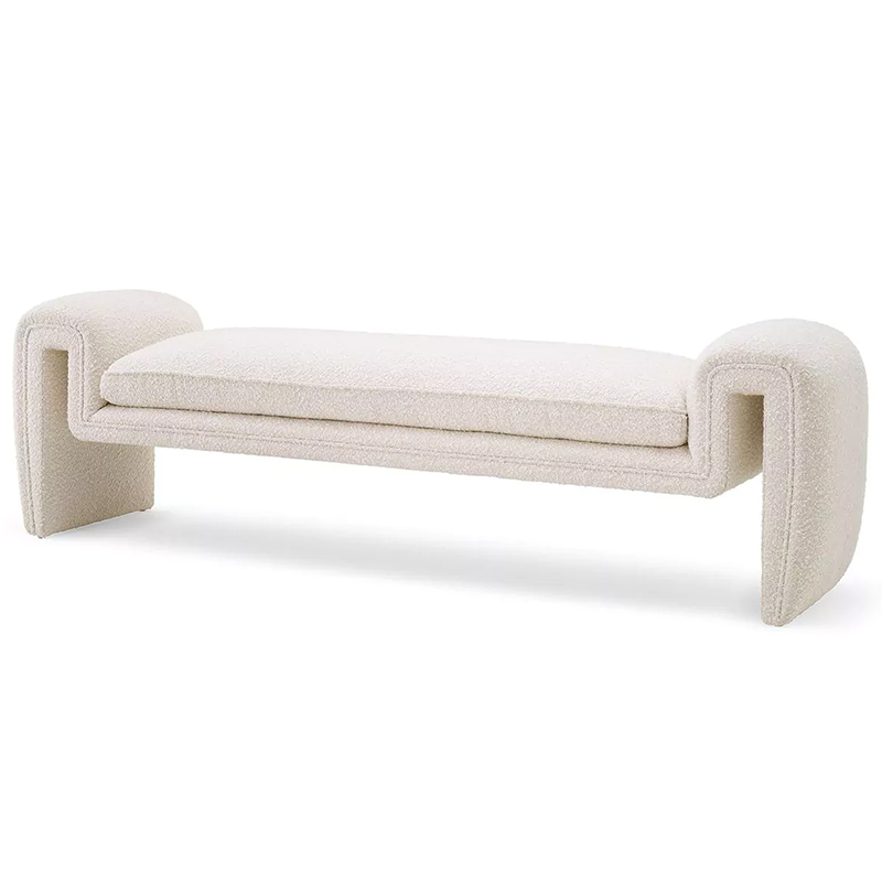 Банкетка Eichholtz Bench Tondo L Белый Банкетка Eichholtz Bench Tondo L Белый в Тюмени | Loft Concept