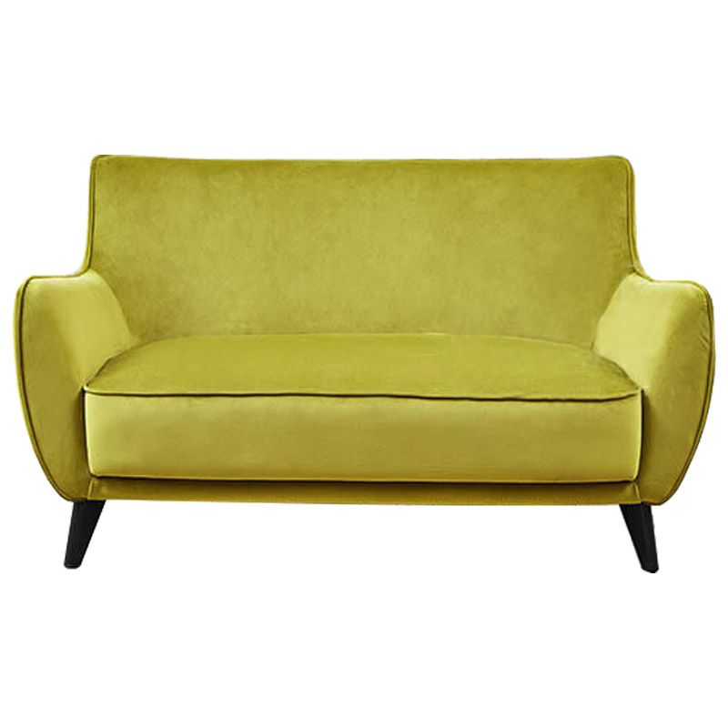 Диван Light Green Softness Sofa Салатовый Черный Диван Light Green Softness Sofa Салатовый Черный в Тюмени | Loft Concept