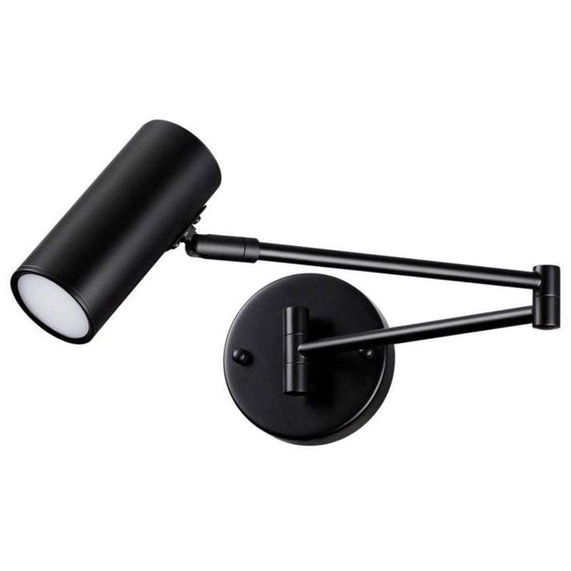 Черное бра поворотное Trumpet Wall Lamp Черный Черное бра поворотное Trumpet Wall Lamp Черный в Тюмени | Loft Concept