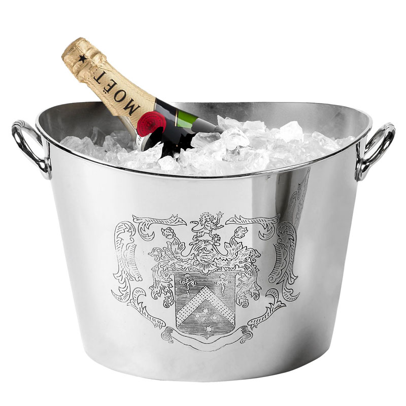 Ведерко для шампанского Eichholtz CHAMPAGNE COOLER MAGGIA Никель Ведерко для шампанского Eichholtz CHAMPAGNE COOLER MAGGIA Никель в Тюмени | Loft Concept