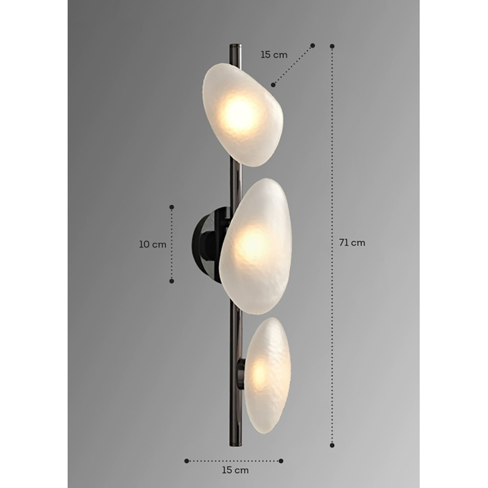 Бра LINDIS FROST LONG WALL 3 лампы Молочное стекло  в Тюмени