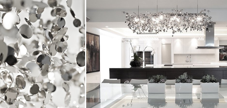 Люстра Terzani Argent Suspension Linear Люстра Terzani Argent Suspension Linear - Loft-Concept в Тюмени