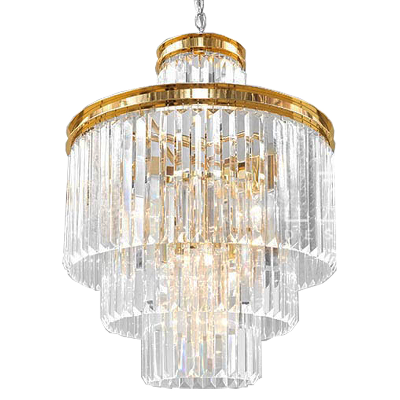 Люстра RH Odeon Chandelier Four Gold 50 Прозрачное Стекло Золотой Люстра RH Odeon Chandelier Four Gold 50 Прозрачное Стекло Золотой в Тюмени | Loft Concept