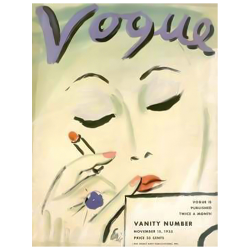 Постер Vogue Cover 1933 November Постер Vogue Cover 1933 November в Тюмени | Loft Concept