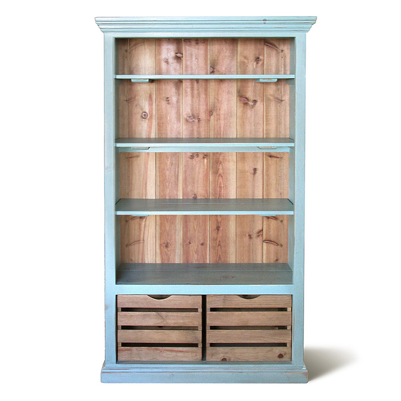 Стеллаж Villum Provence Rack Бирюзовый Стеллаж Villum Provence Rack Бирюзовый в Тюмени | Loft Concept