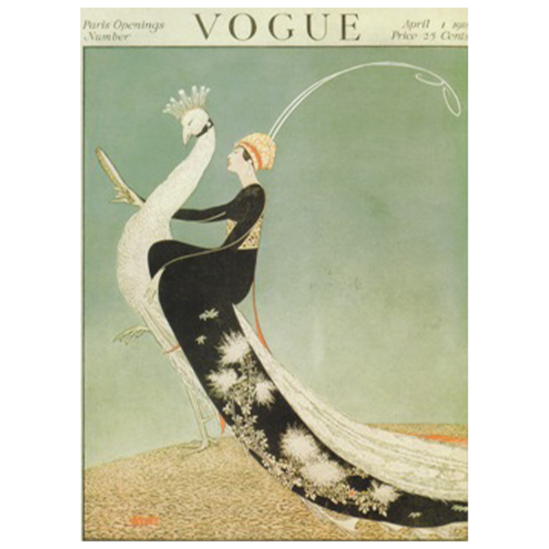 Постер Vogue Cover 1918 April Постер Vogue Cover 1918 April в Тюмени | Loft Concept
