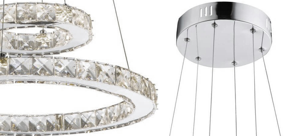 Люстра Crosshair Crystal Ring 2 Люстра Crosshair Crystal Ring 2 - Loft-Concept в Тюмени