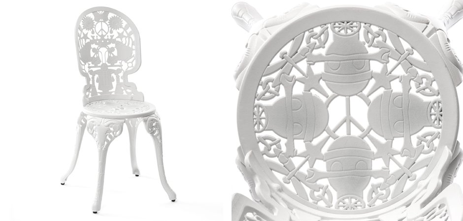 Стул Seletti Industry Collection ALUMINIUM CHAIR – WHITE Стул Seletti Industry Collection ALUMINIUM CHAIR – WHITE - Loft-Concept в Тюмени