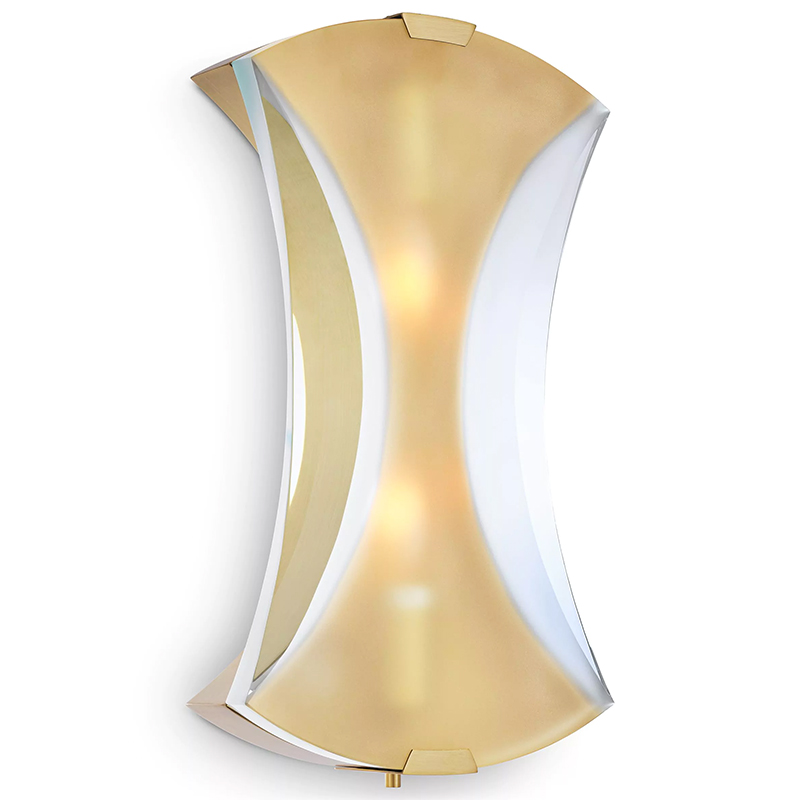 Бра Eichholtz Wall Lamp Virgil Латунь Бежевый Бра Eichholtz Wall Lamp Virgil Латунь Бежевый в Тюмени | Loft Concept