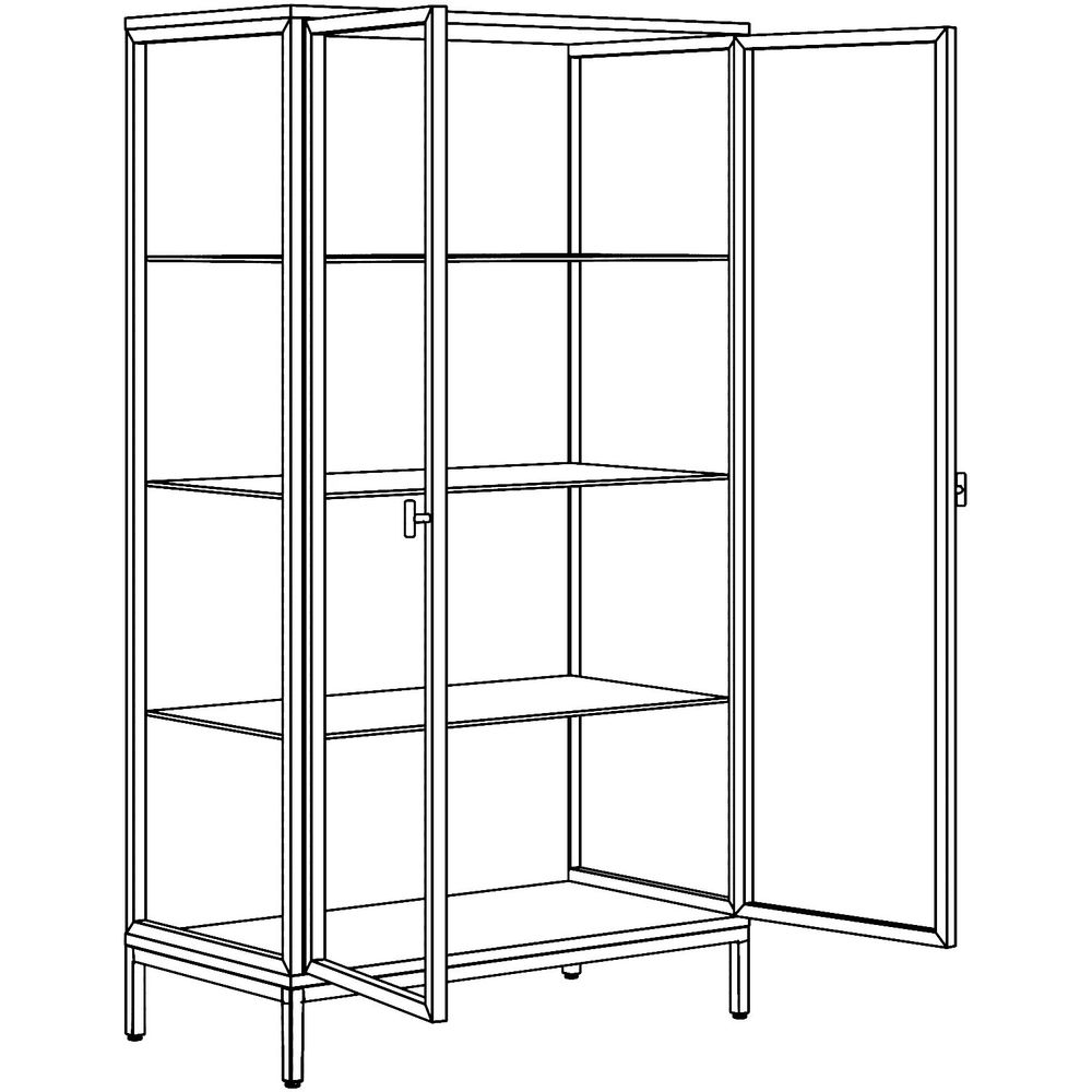 Шкаф витрина Frosted glass в Тюмени