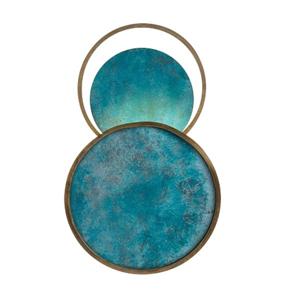 Бра Dimore Studio lampada 051 sconce Латунь Голубой Бра Dimore Studio lampada 051 sconce Латунь Голубой в Тюмени | Loft Concept