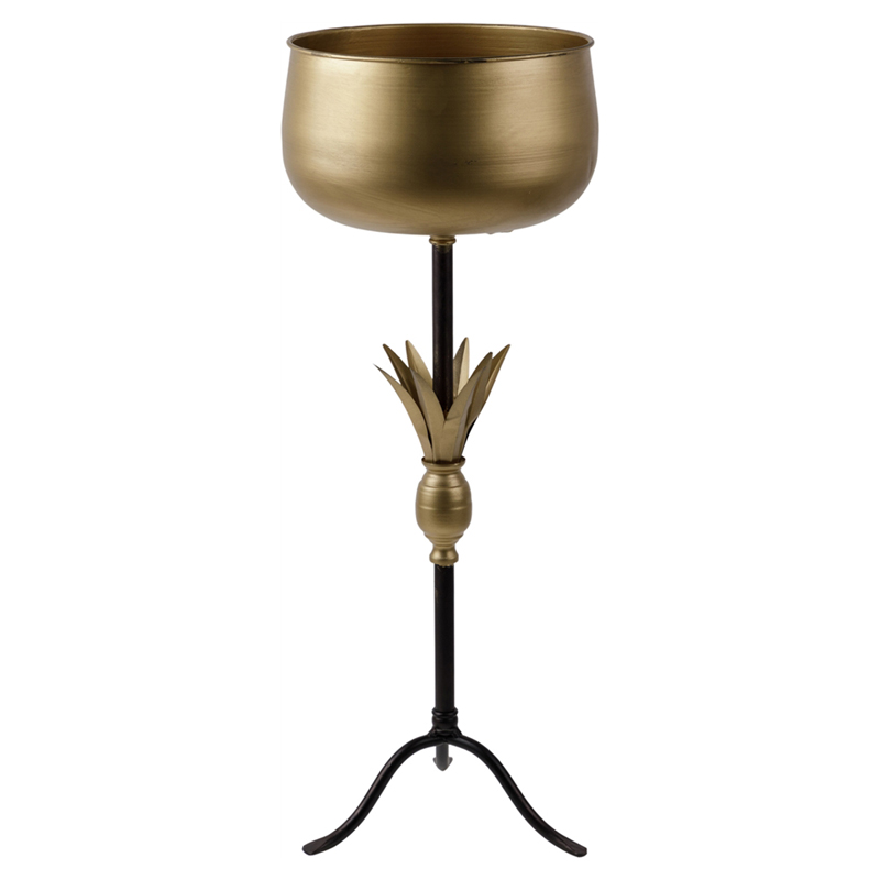 Ваза Leaves Vase Черный Золотой Ваза Leaves Vase Черный Золотой в Тюмени | Loft Concept