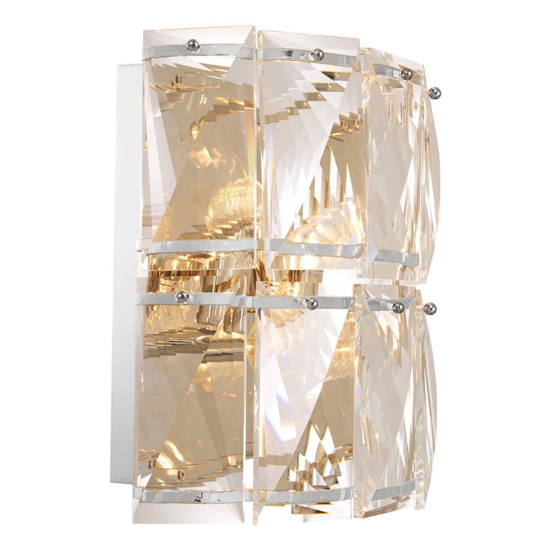 Бра Wall Lamp Amazone crystal Никель Прозрачное Стекло Бра Wall Lamp Amazone crystal Никель Прозрачное Стекло в Тюмени | Loft Concept