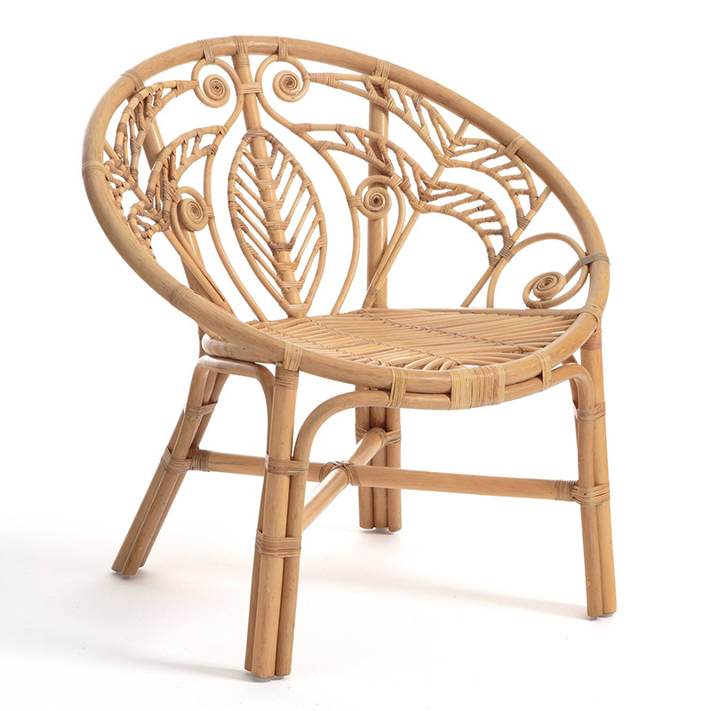 Уличное кресло Wicker Pattern Chair Бежевый Уличное кресло Wicker Pattern Chair Бежевый в Тюмени | Loft Concept