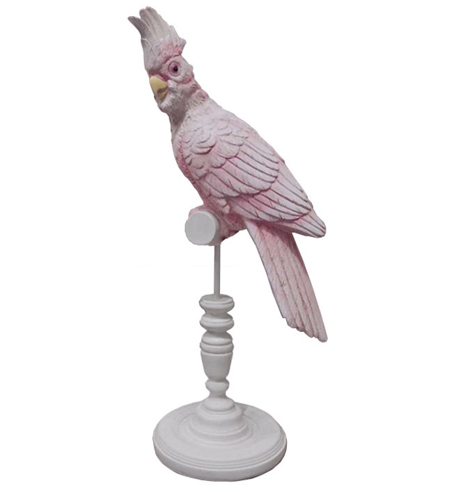Статуэтка Pink Parrots Розовый (Rose) Статуэтка Pink Parrots Розовый (Rose) в Тюмени | Loft Concept