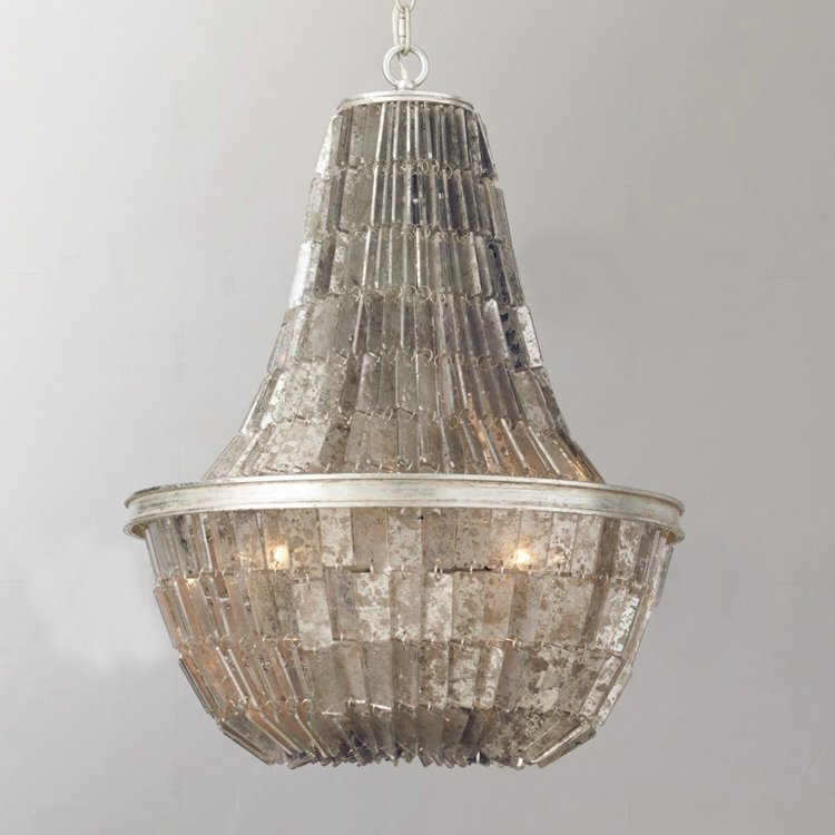 Люстра FANTINE CHANDELIER Tall Серый Люстра FANTINE CHANDELIER Tall Серый в Тюмени | Loft Concept
