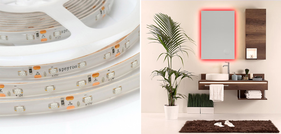 Светодиодная влагозащищенная лента 4,8W/m 60LED/m 3528SMD красный Светодиодная влагозащищенная лента 4,8W/m 60LED/m 3528SMD красный - Loft-Concept в Тюмени
