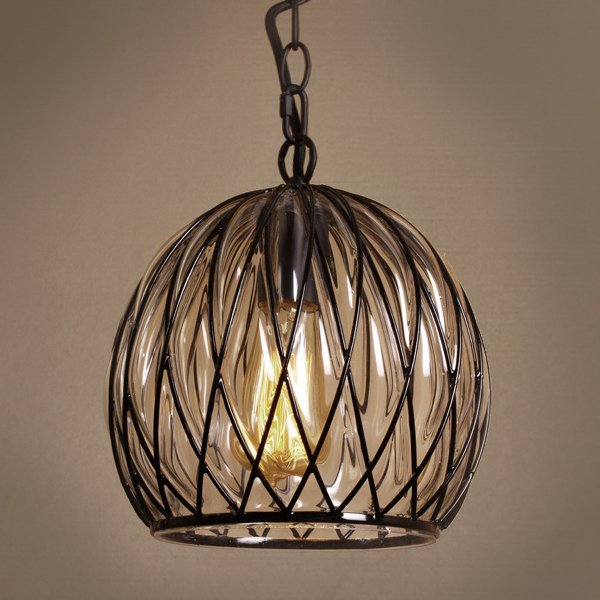 Подвесной светильник Metal Mesh and Glass Pendant I Подвесной светильник Metal Mesh and Glass Pendant I в Тюмени | Loft Concept
