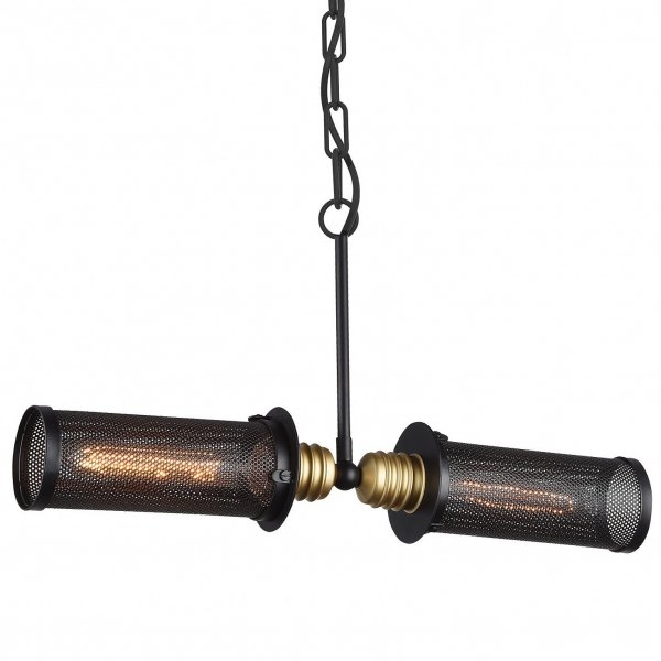 Люстра Nightwatch Pendant Double Черный Люстра Nightwatch Pendant Double Черный в Тюмени | Loft Concept