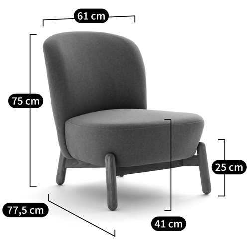 Кресло на деревянных ножках Olguin Pink Chair Кресло на деревянных ножках Olguin Pink Chair в Тюмени