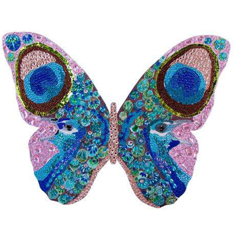 Картина “Peacock Bedazzled Butterfly Cut Out” Мульти Картина “Peacock Bedazzled Butterfly Cut Out” Мульти в Тюмени | Loft Concept